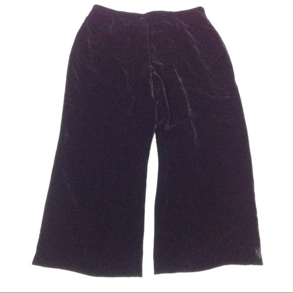 Kate Hill Velvet Cropped Pants🔴